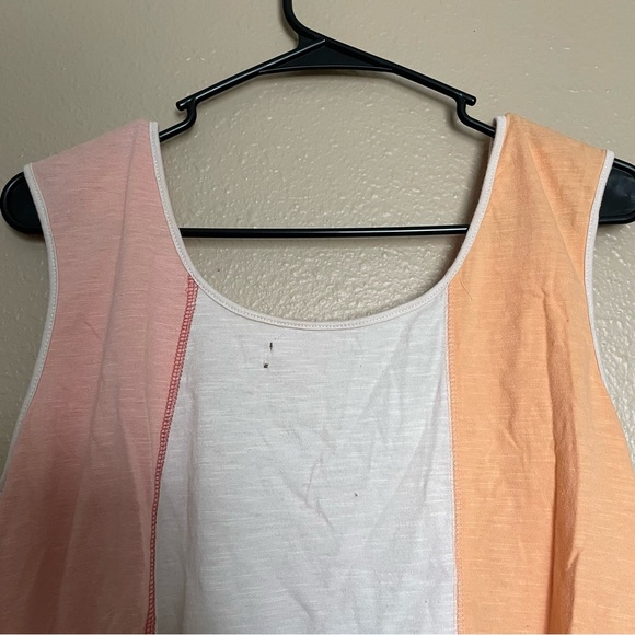Juniors Women’s BP. Tri Block Colored Super soft lightweight short tank top - Picture 4 of 6
